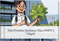 Image of Teks Prosedur: Jembatan Hijau SMPN 2 Glagah